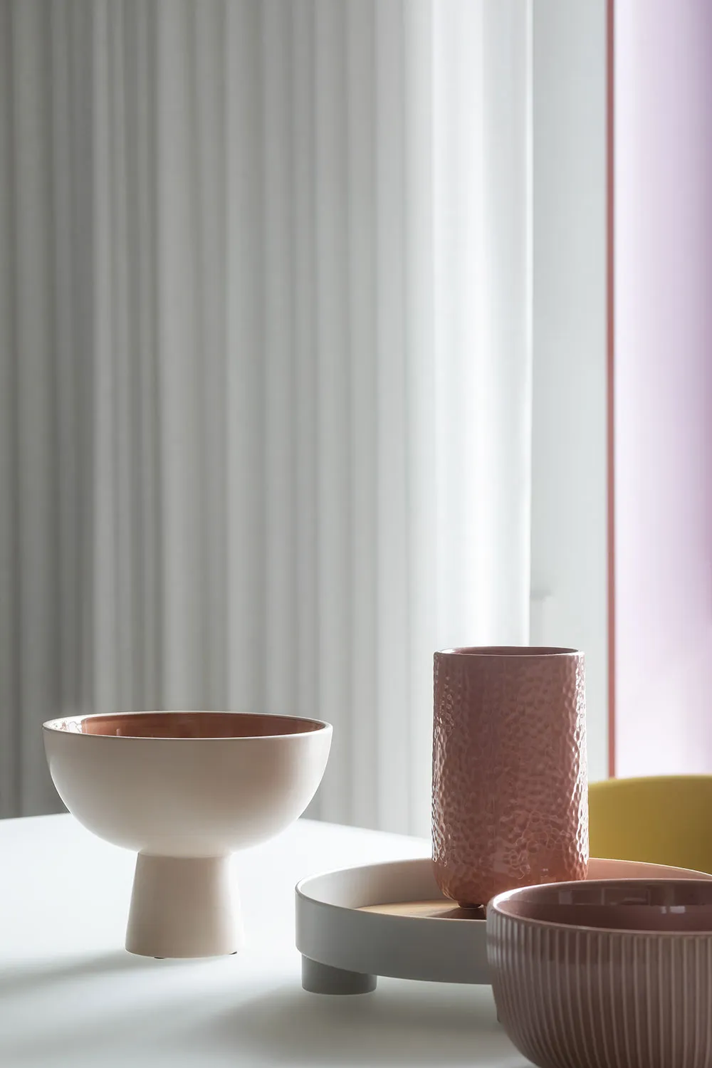 Pequeña habitación pastel con diseño de interior en Kiev para descanso y trabajo (38 m²) - Gallery image 5