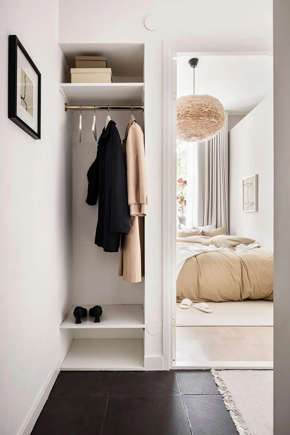 Красивая маленькая квартира с арочным окном в Швеции (36 кв. м) - Gallery image 25