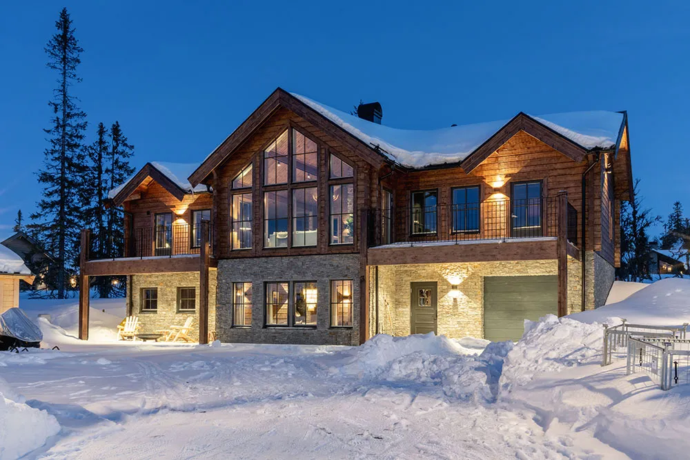 Elegant Design of Cozy Mountain Chalet in Sweden - Gallery image 9