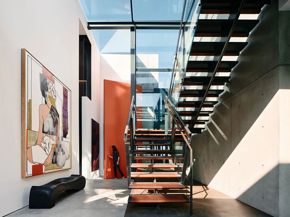 Beton, Glas und unendlicher Ozean: Villa in Kalifornien - Gallery image 12