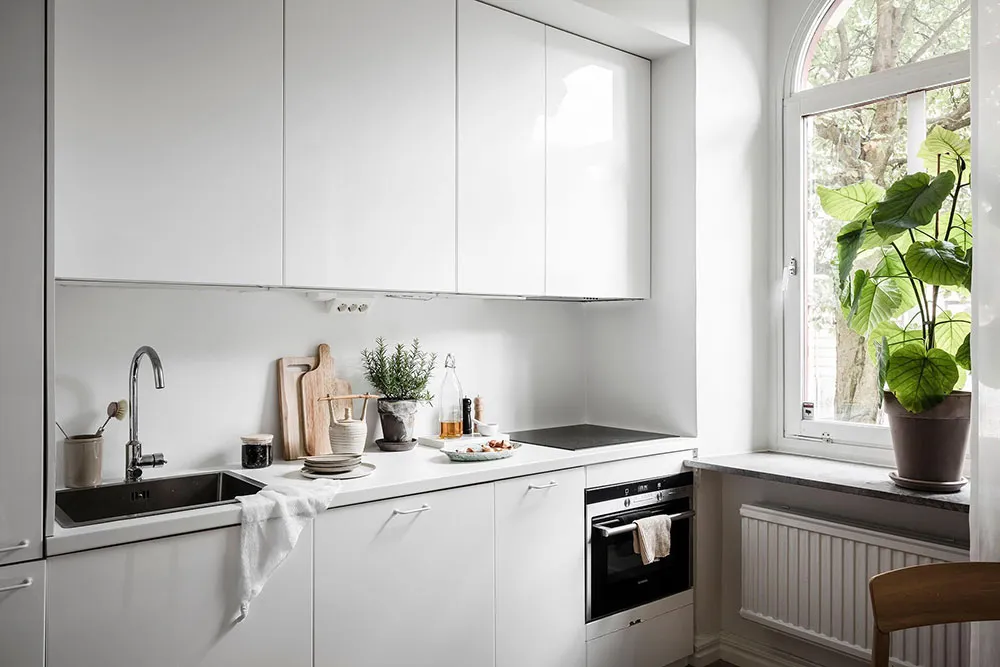 Красивая маленькая квартира с арочным окном в Швеции (36 кв. м) - Gallery image 12