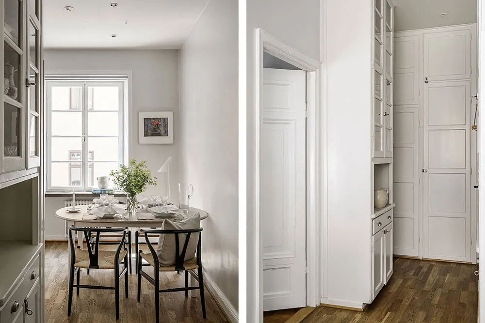 Светлая квартира в Стокгольме с роскошным французским окном - Gallery image 10