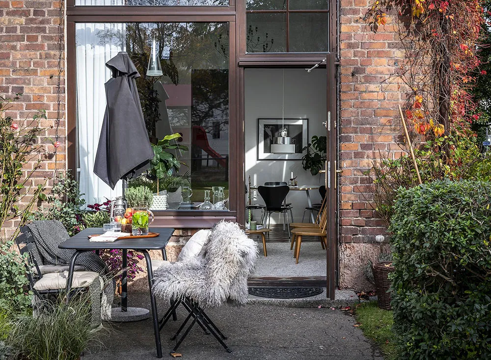 Appartement original avec sol d'échecs au rez-de-chaussée à Göteborg (93 m²) - Gallery image 1