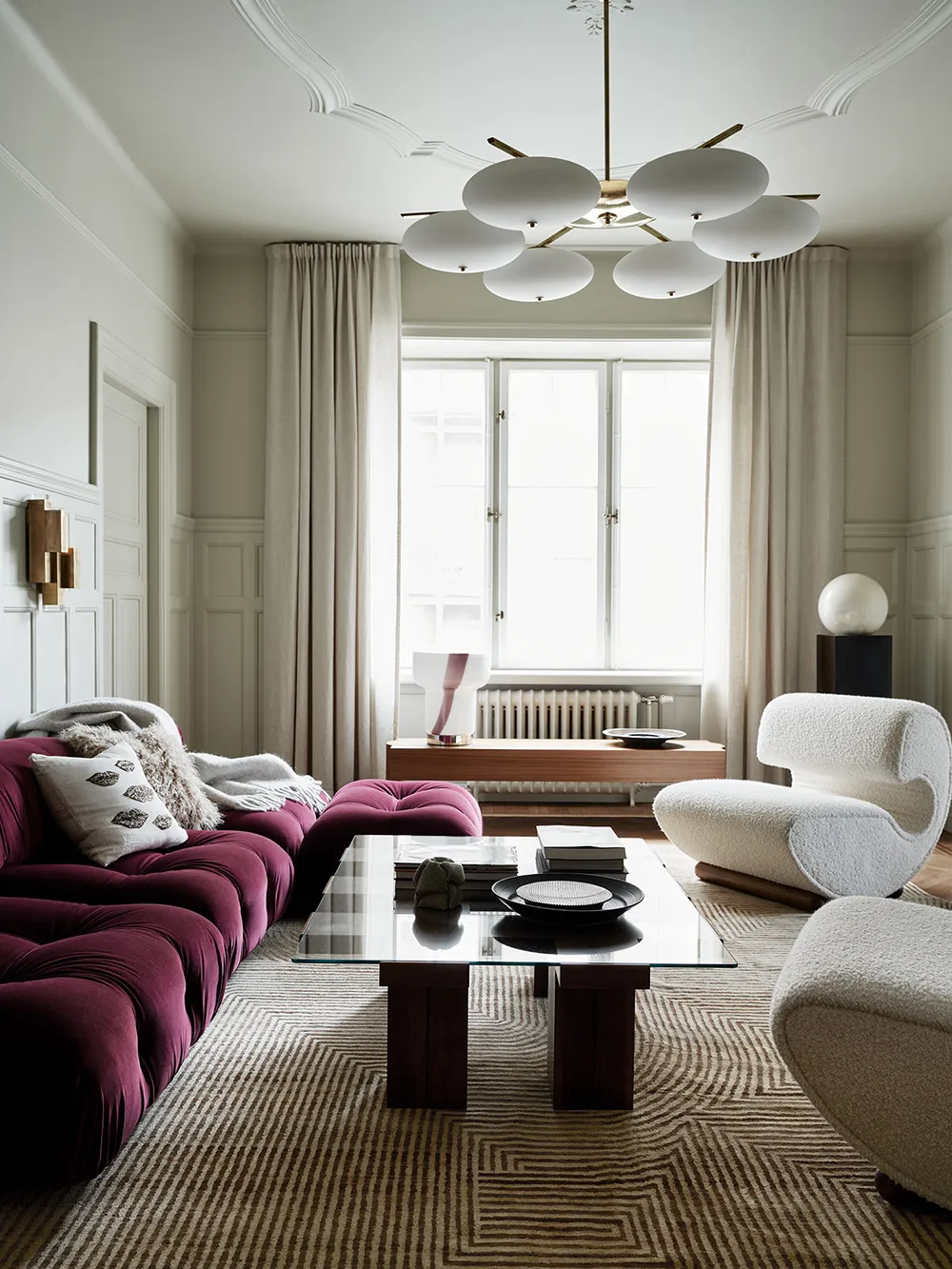 Schönes modernes Design einer Wohnung in Stockholm - Gallery image 1