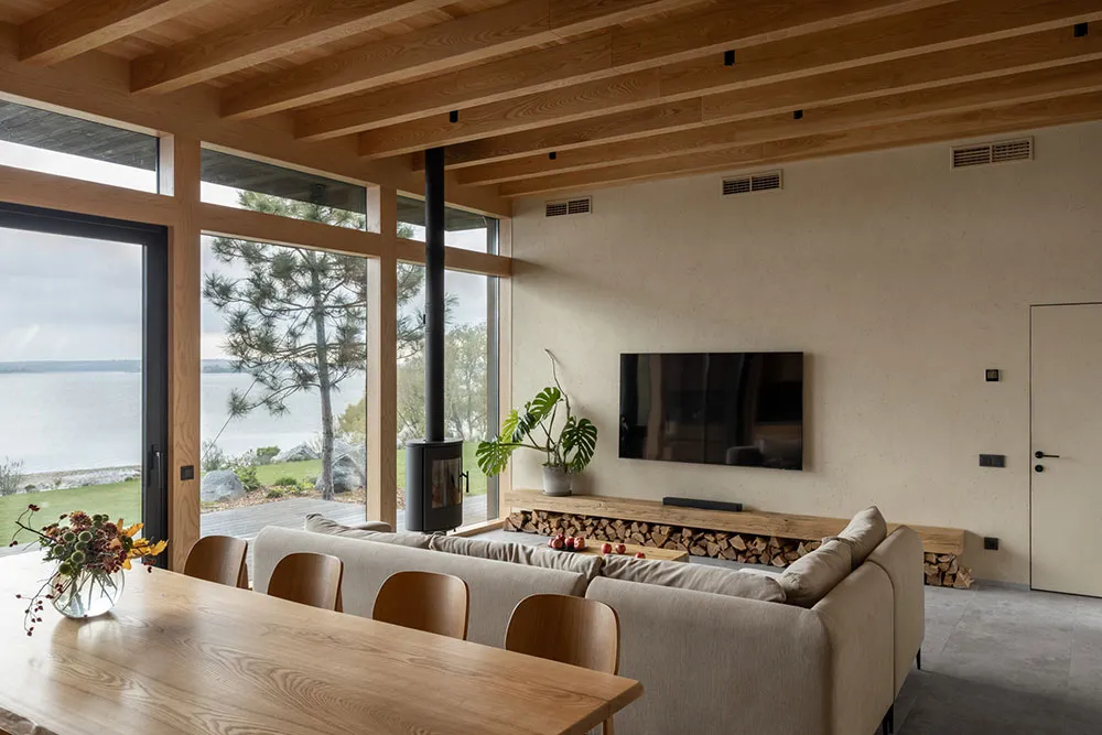 Теплий сучасний інтер'єр біля Дніпра - Gallery image 2