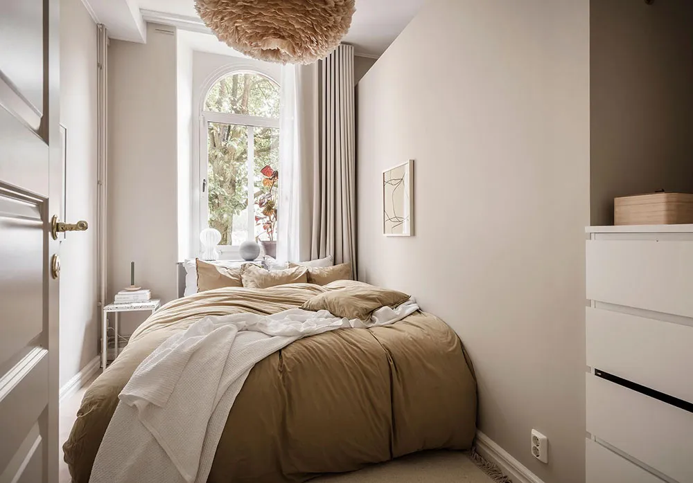 Красивая маленькая квартира с арочным окном в Швеции (36 кв. м) - Gallery image 20