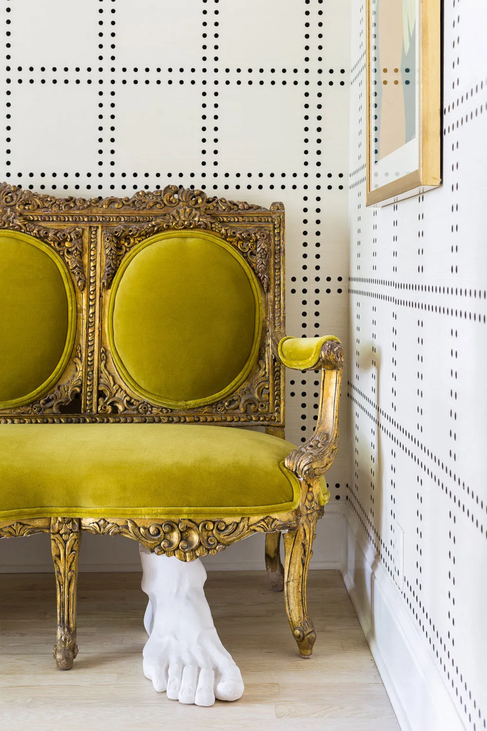 Teintes printanières et motifs géométriques : intérieur agréable au Tennessee - Gallery image 9