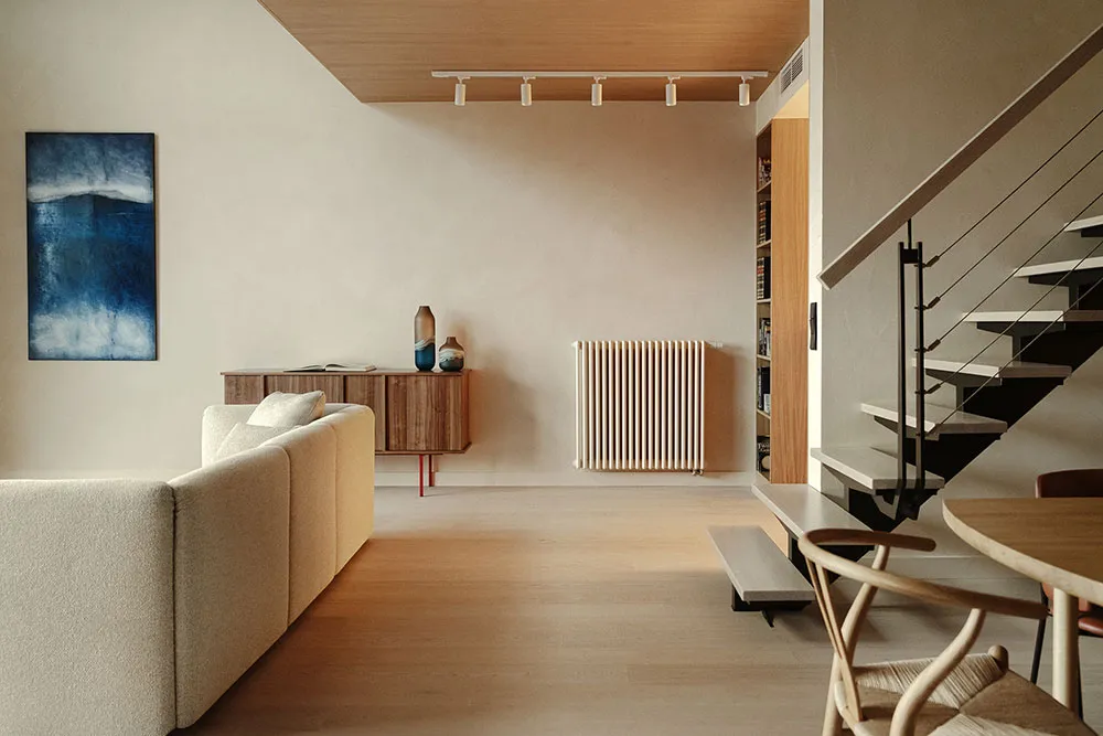 Тёплый современный дизайн с видом на 1000 лет истории: квартира в Гданьске - Gallery image 8