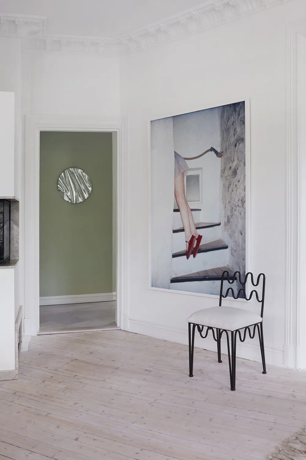 Fashionable Details and Beautiful Space of Old House: Apartment in Oslo - Gallery image 6