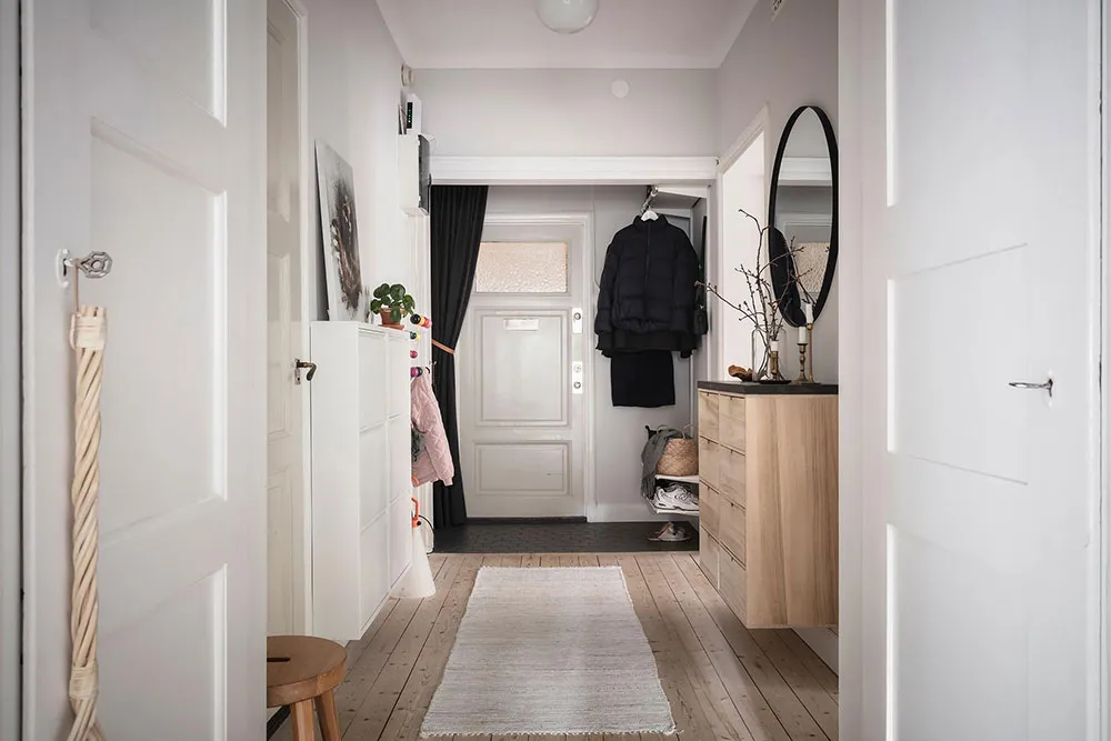 Appartement original avec sol d'échecs au rez-de-chaussée à Göteborg (93 m²) - Gallery image 25