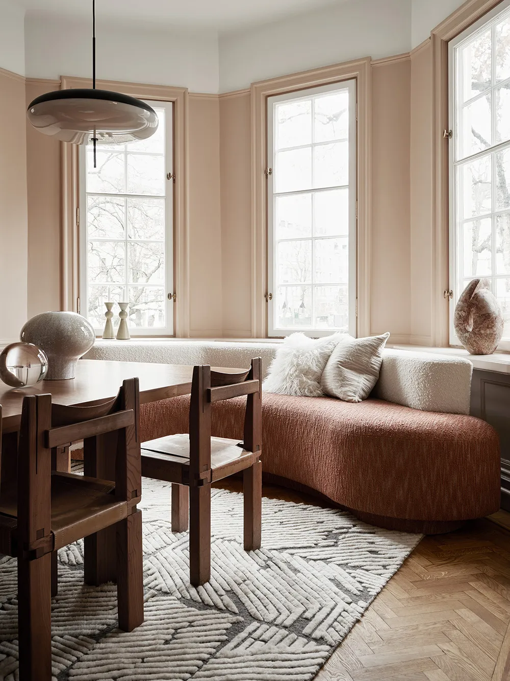 Schönes modernes Design einer Wohnung in Stockholm - Gallery image 9