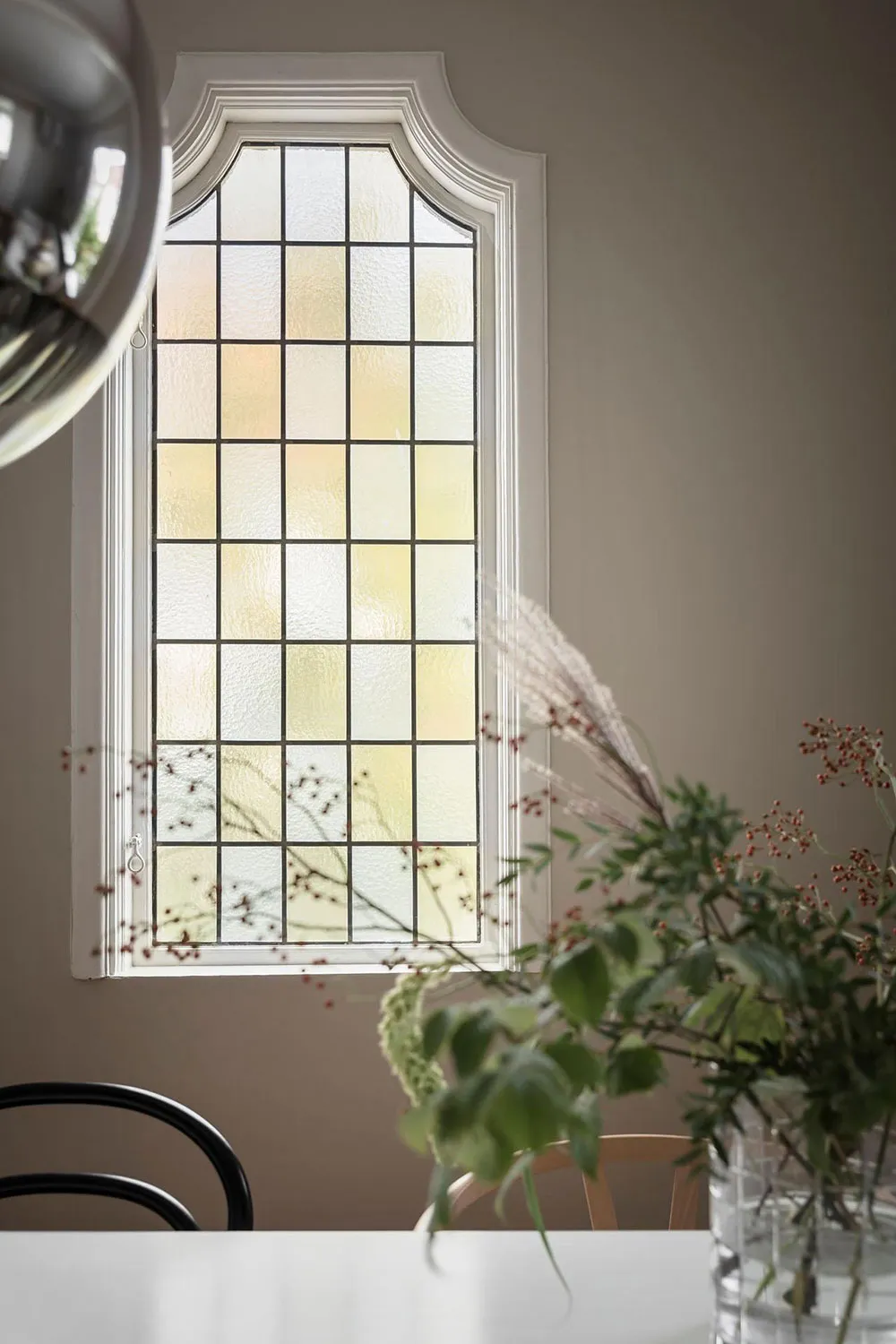 Schlafsofa in Punktmuster und Noten von gemütlichem Country-Stil: Wohnung in Göteborg (90 qm) - Gallery image 7