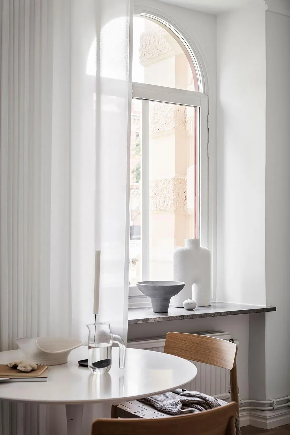 Красивая маленькая квартира с арочным окном в Швеции (36 кв. м) - Gallery image 1