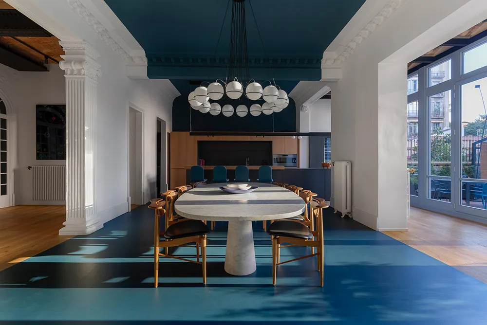 Color Blocks in the Design of a Historical Apartment in Barcelona - Gallery image 8