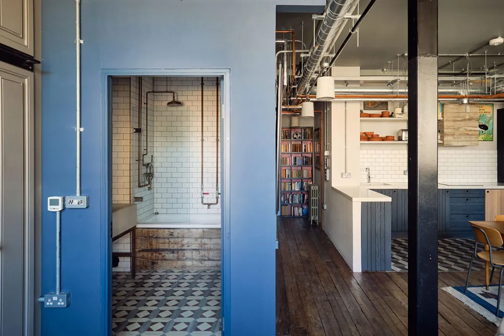 Interior industrial en toda su belleza: loft en Londres - Gallery image 9