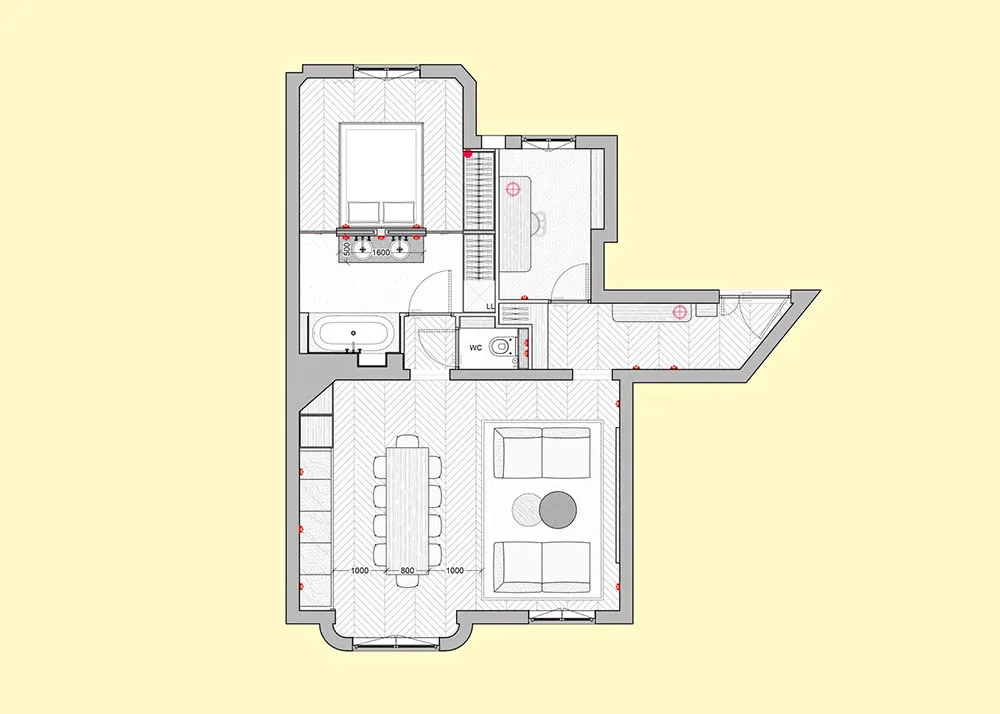 Елегантна та затишна квартира холостяка на Монмартрі - Gallery image 11