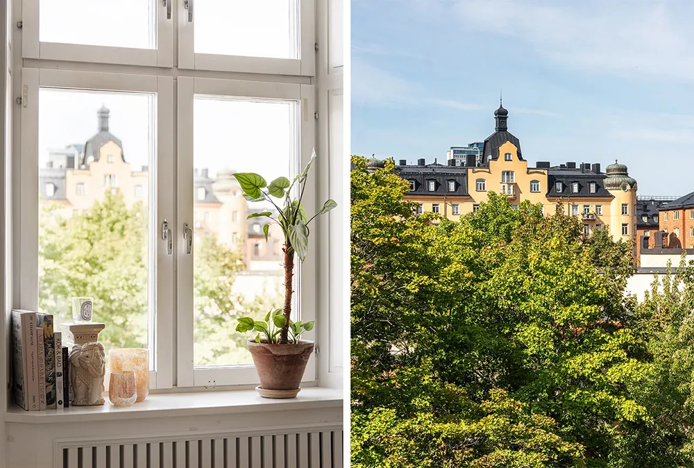 Teintes agréables de jaune dans un appartement scandinave lumineux (66 m²) - Gallery image 11