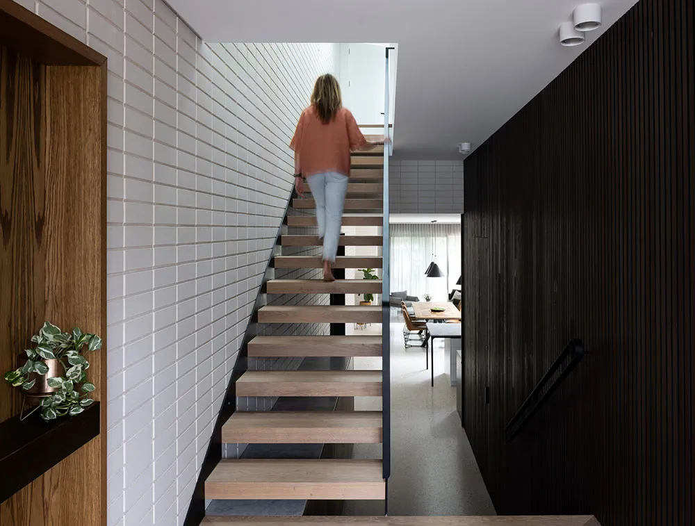 Weißer Backstein und grüne Akzente: Frischer Design-Stil eines Hauses in Sydney - Gallery image 10