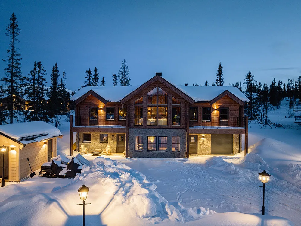 Elegant Design of Cozy Mountain Chalet in Sweden - Gallery image 26
