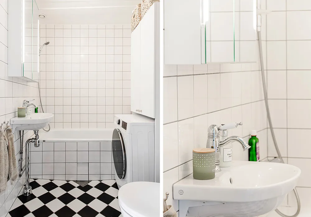 Teintes agréables de jaune dans un appartement scandinave lumineux (66 m²) - Gallery image 24