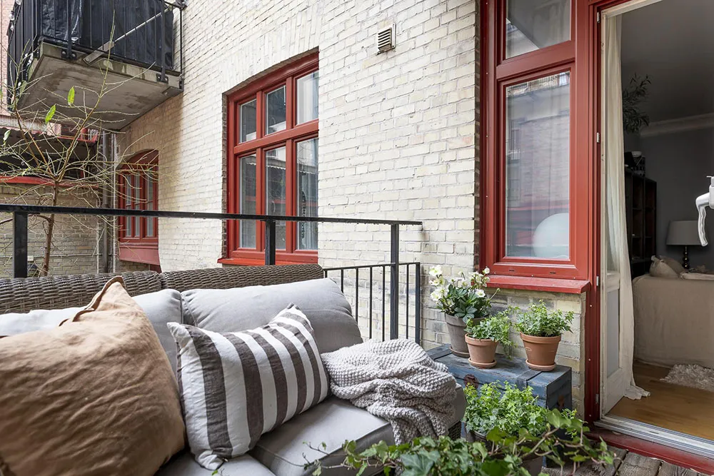 Настінна галерея та приємні прохолодні відтінки: квартира в Гетеборзі (63 кв. м) - Gallery image 11