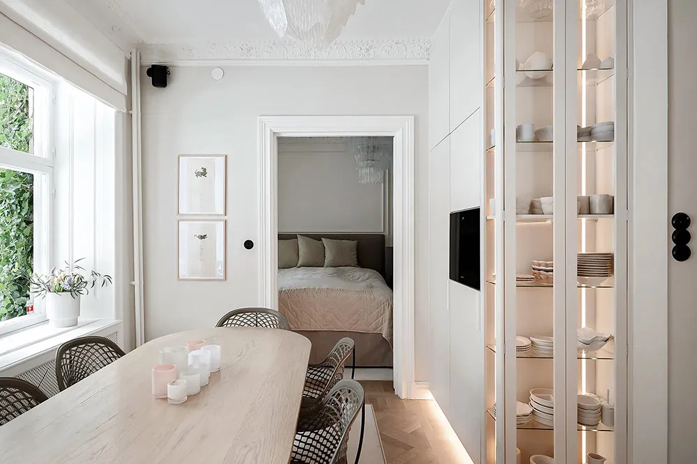 Weicher und eleganter Interior in Milchtonen in Schweden (75 qm) - Gallery image 13