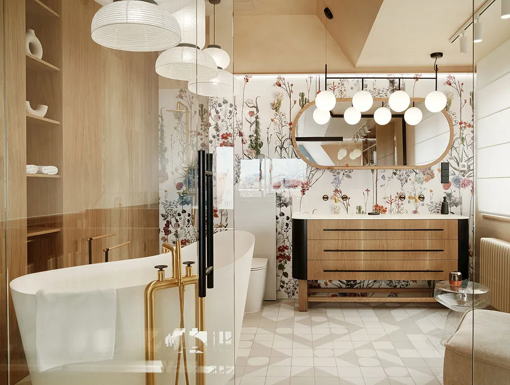 Тёплый современный дизайн с видом на 1000 лет истории: квартира в Гданьске - Gallery image 13