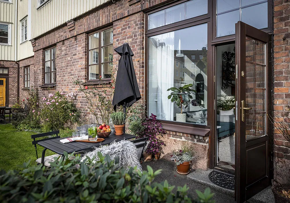 Appartement original avec sol d'échecs au rez-de-chaussée à Göteborg (93 m²) - Gallery image 8