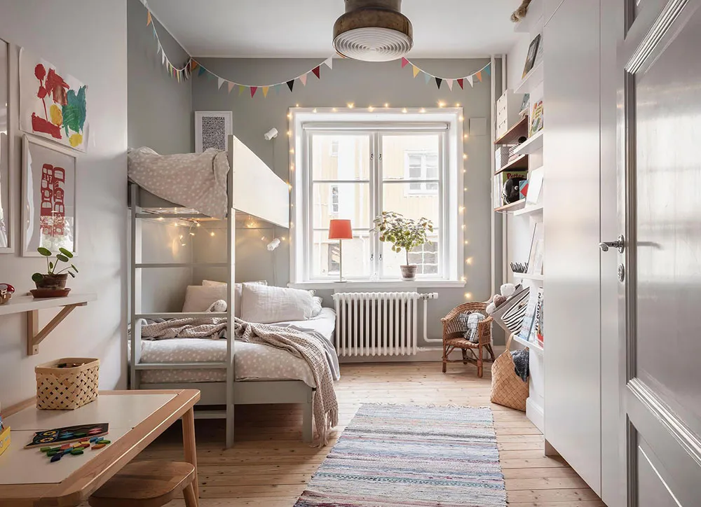 Appartement original avec sol d'échecs au rez-de-chaussée à Göteborg (93 m²) - Gallery image 26