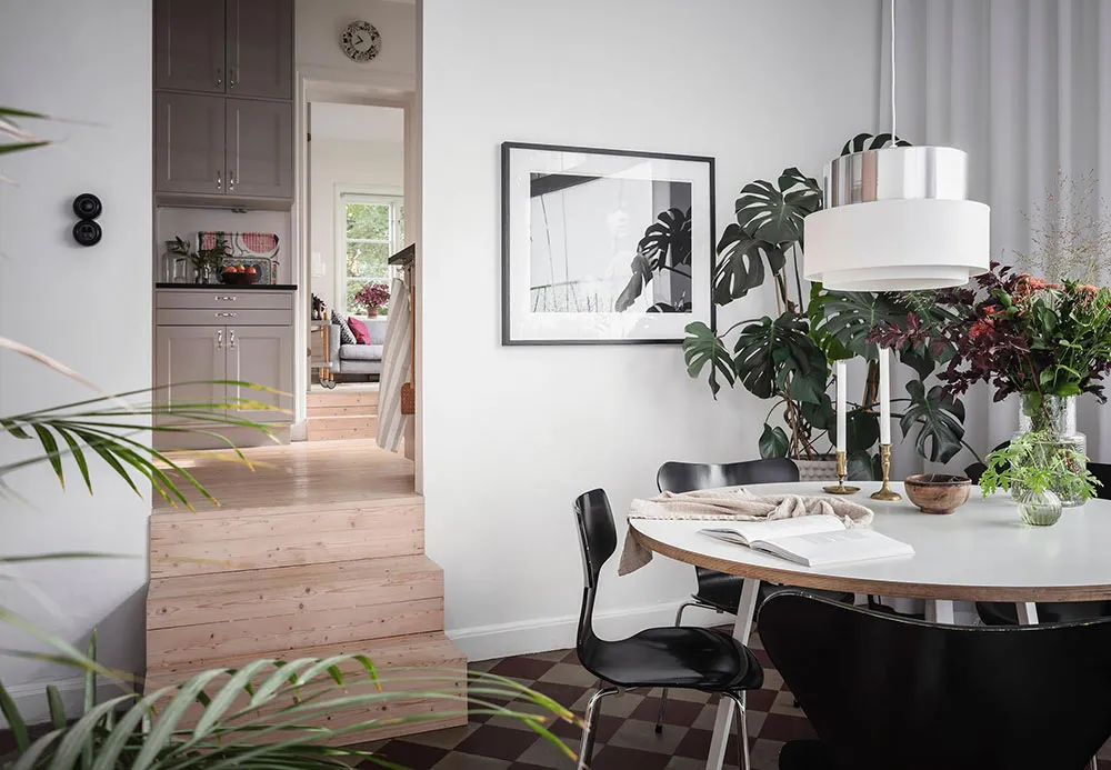 Appartement original avec sol d'échecs au rez-de-chaussée à Göteborg (93 m²) - Gallery image 10