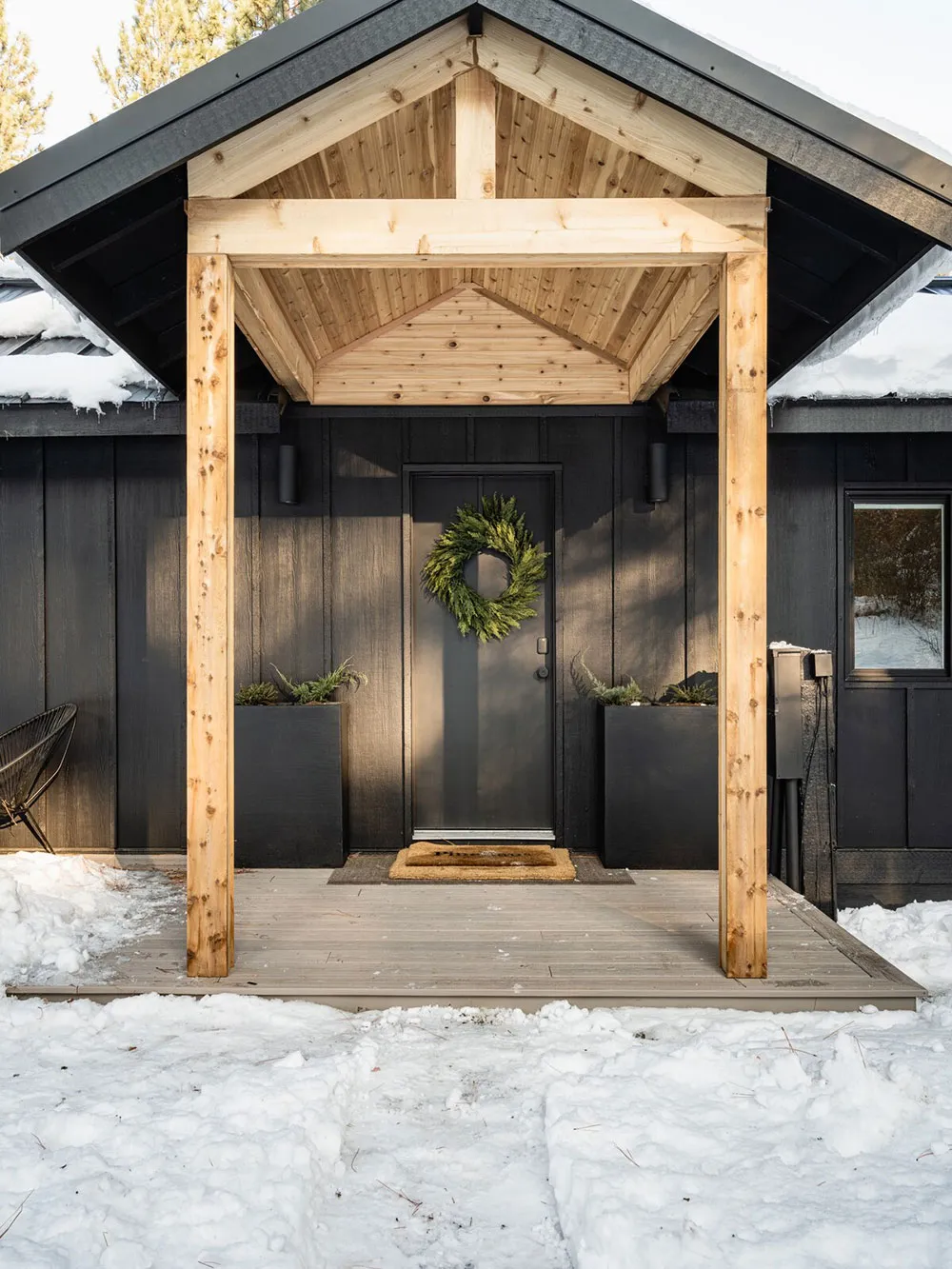 आधुनिक जंगली कैबिन वीकेंड के लिए किराये पर उपलब्ध है। - Gallery image 7