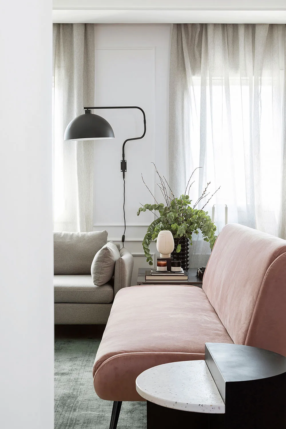 Elegante estilo mid-century en el diseño de un apartamento en Barcelona - Gallery image 22