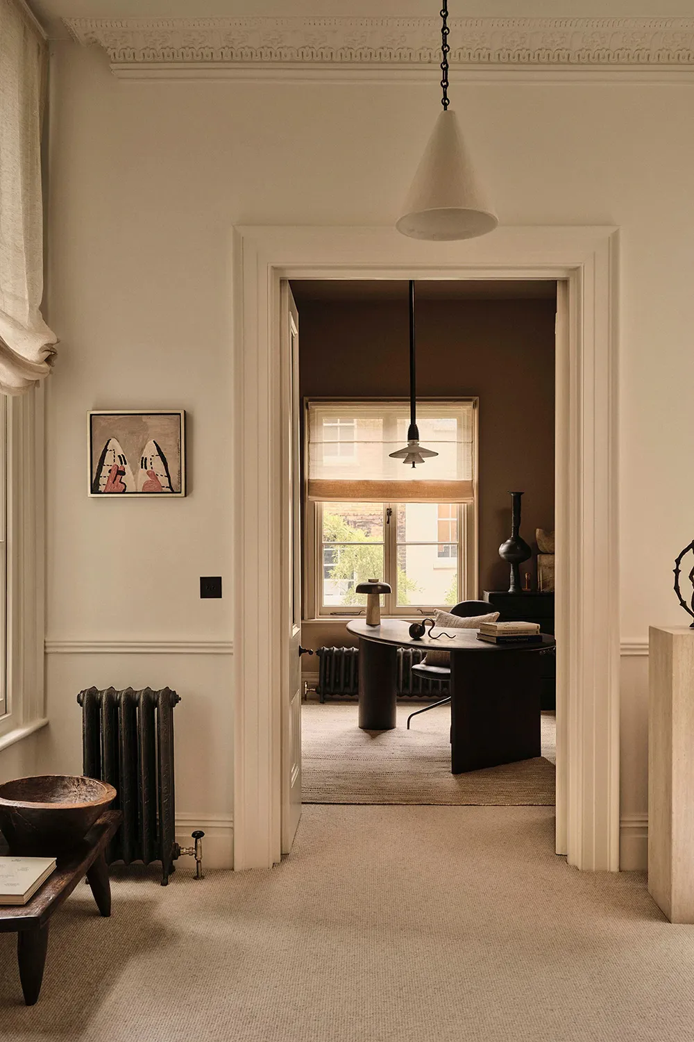Collection d'objets d'art et gamme de couleurs nobles : une maison de ville à Londres - Gallery image 17