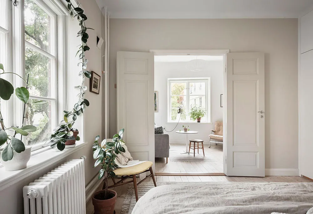 Appartement original avec sol d'échecs au rez-de-chaussée à Göteborg (93 m²) - Gallery image 22