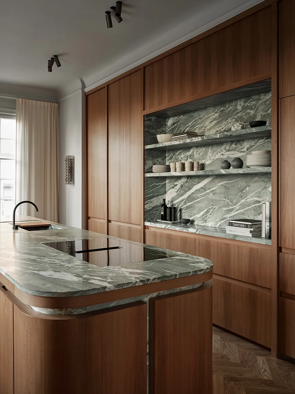 Schönes modernes Design einer Wohnung in Stockholm - Gallery image 6