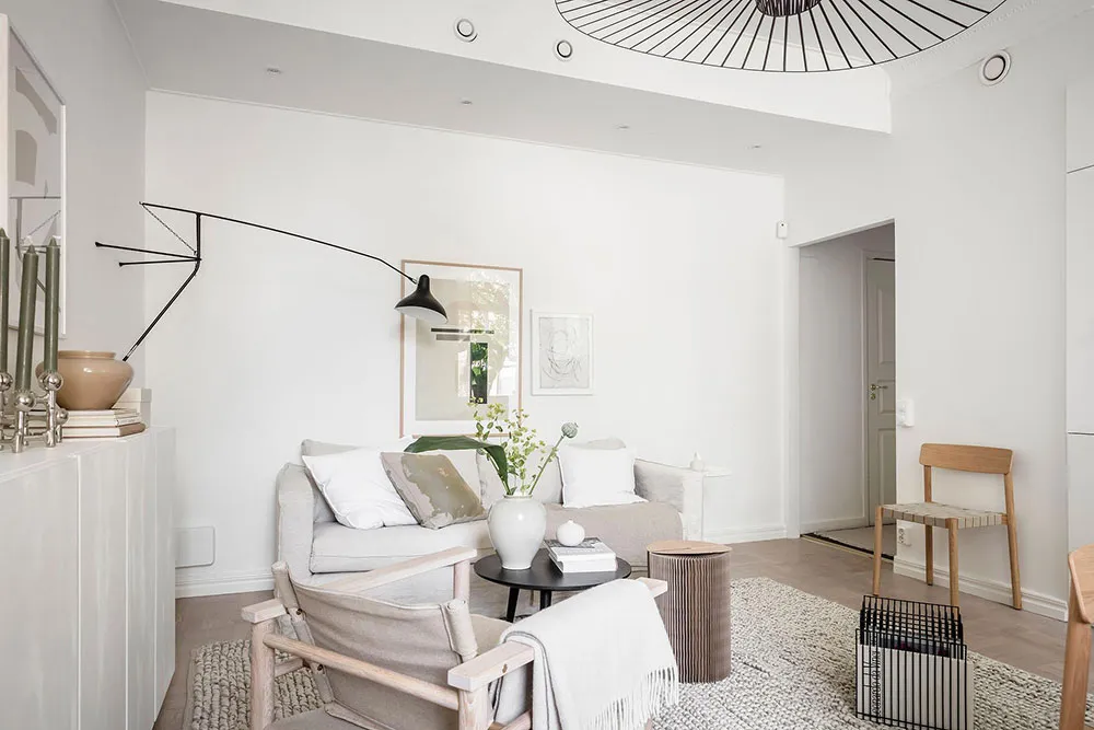 Красивая маленькая квартира с арочным окном в Швеции (36 кв. м) - Gallery image 8