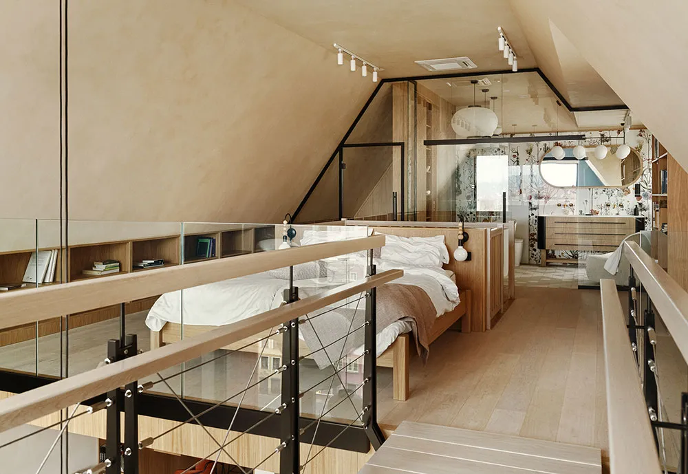 Тёплый современный дизайн с видом на 1000 лет истории: квартира в Гданьске - Gallery image 11