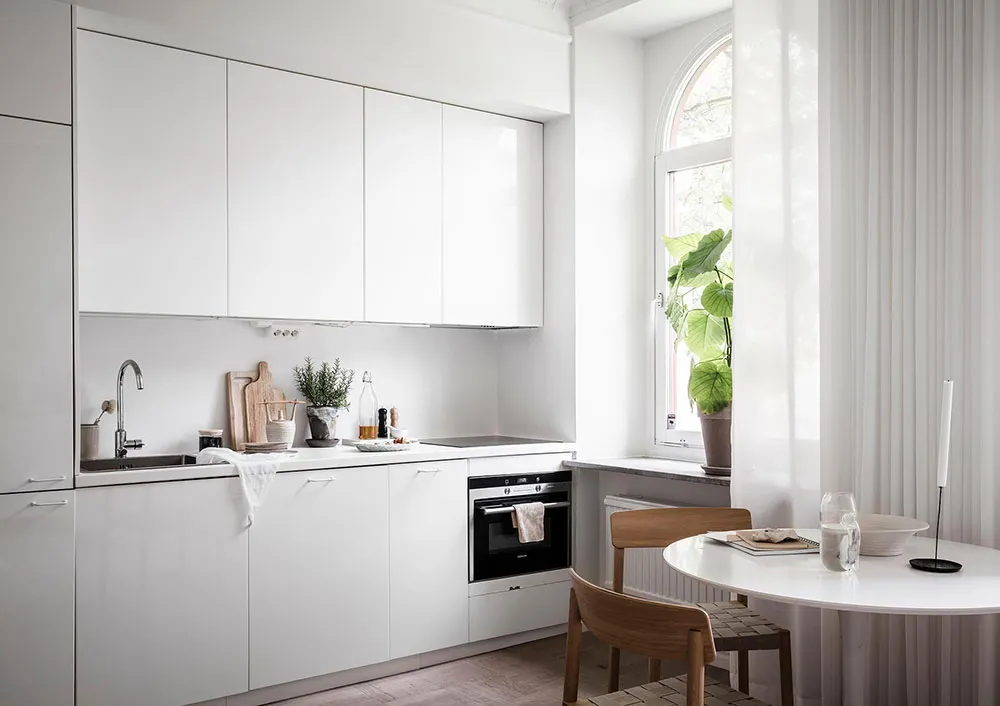 Красивая маленькая квартира с арочным окном в Швеции (36 кв. м) - Gallery image 4