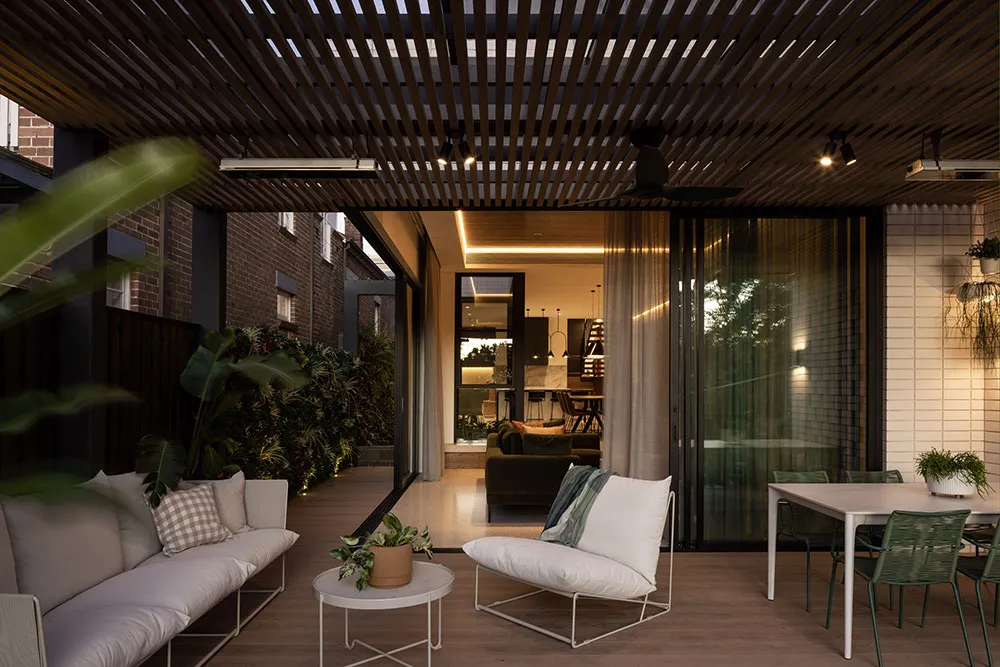 Weißer Backstein und grüne Akzente: Frischer Design-Stil eines Hauses in Sydney - Gallery image 22