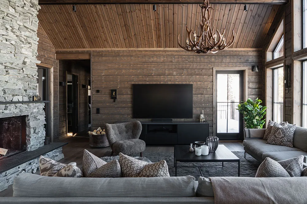 Elegant Design of Cozy Mountain Chalet in Sweden - Gallery image 5