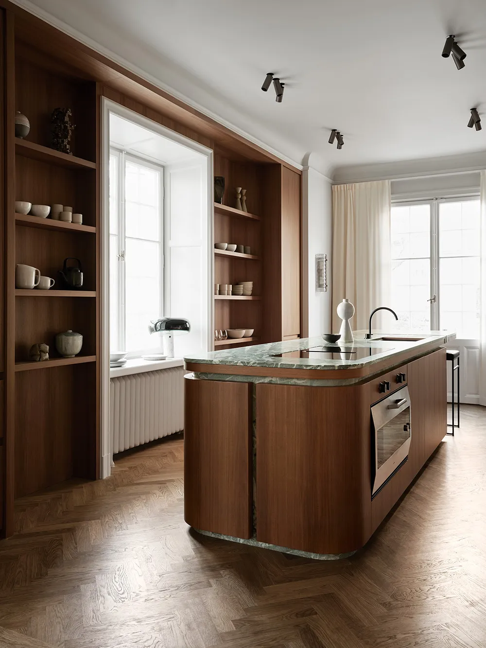 Schönes modernes Design einer Wohnung in Stockholm - Gallery image 8