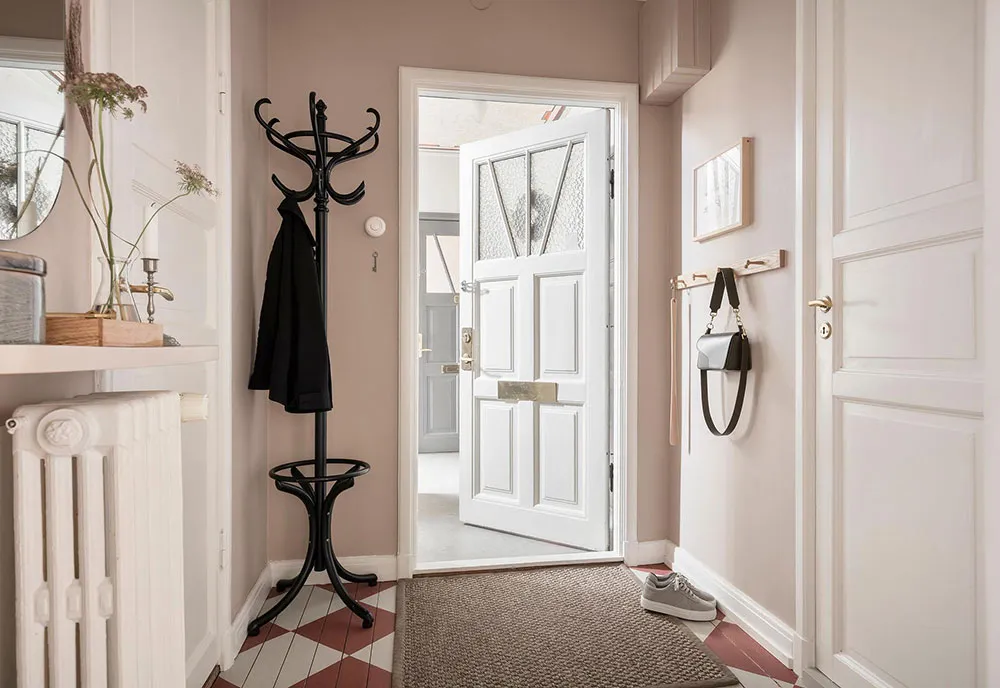 Schlafsofa in Punktmuster und Noten von gemütlichem Country-Stil: Wohnung in Göteborg (90 qm) - Gallery image 30