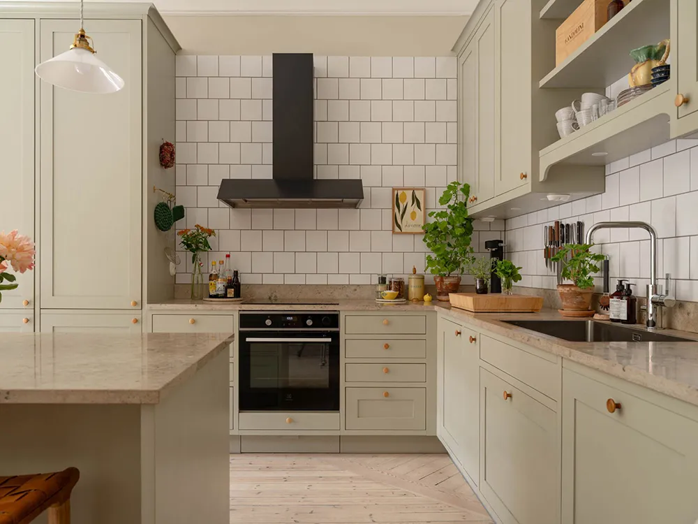 Atmosphärische Wohnzimmer und rosa Schlafzimmer: Wohnung in Stockholm (83 qm) - 24