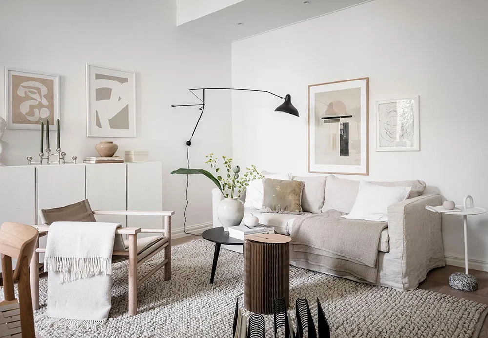 Красивая маленькая квартира с арочным окном в Швеции (36 кв. м) - Gallery image 10