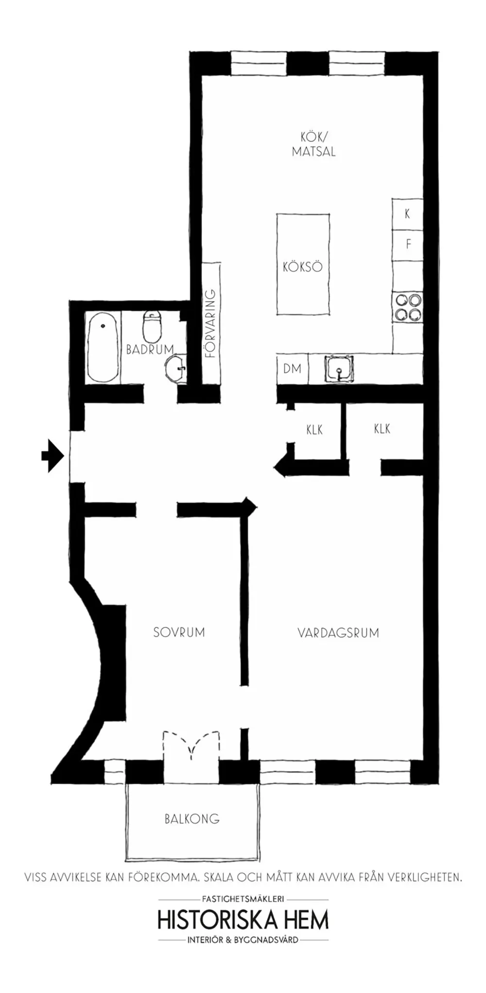 Atmosphärische Wohnzimmer und rosa Schlafzimmer: Wohnung in Stockholm (83 qm) - 33