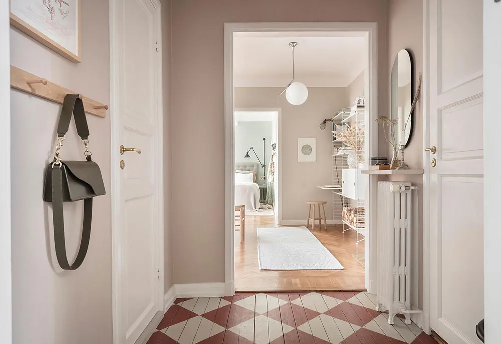 Schlafsofa in Punktmuster und Noten von gemütlichem Country-Stil: Wohnung in Göteborg (90 qm) - Gallery image 28