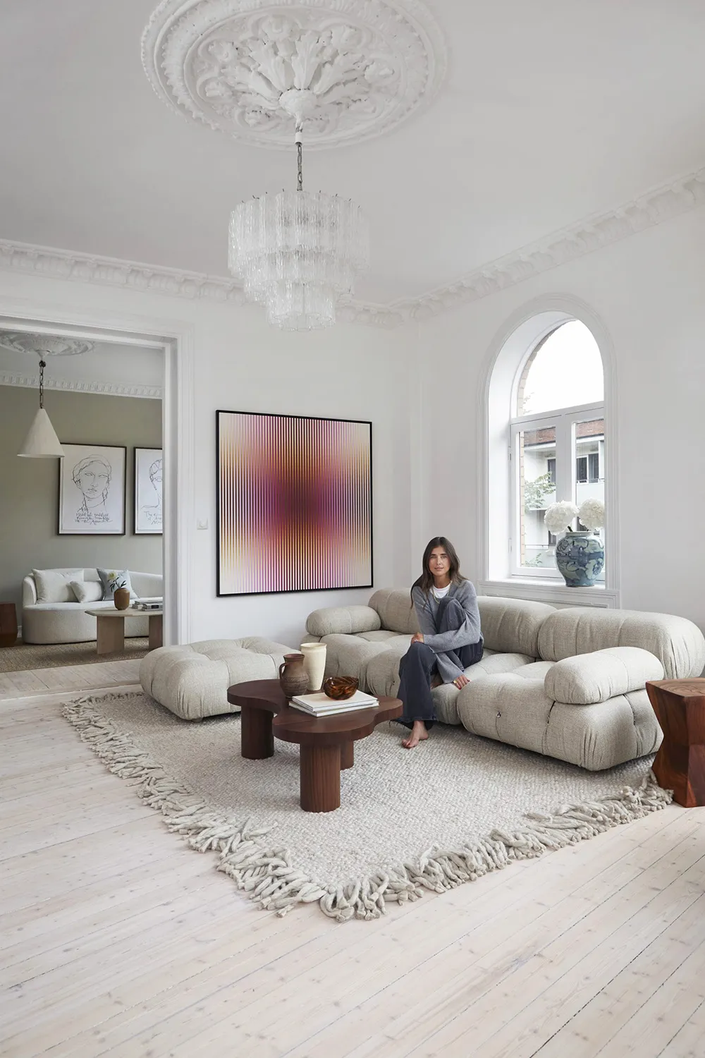 Fashionable Details and Beautiful Space of Old House: Apartment in Oslo - Gallery image 1