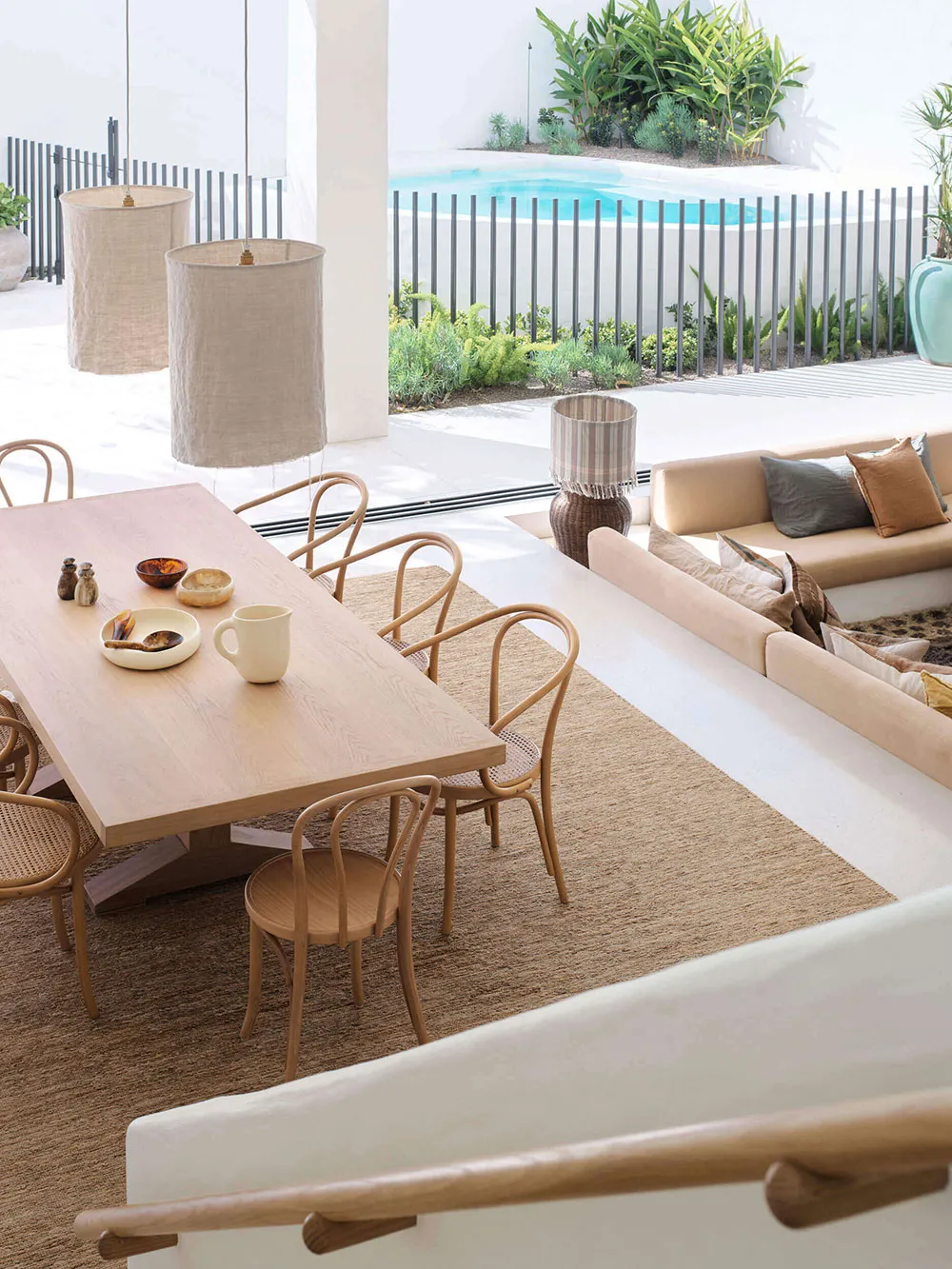 Середземноморські мотиви в дизайні сучасного пляжного будинку в Сіднеї - Gallery image 4