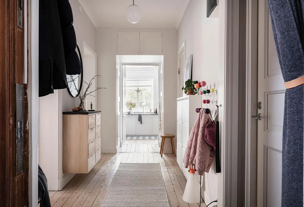 Appartement original avec sol d'échecs au rez-de-chaussée à Göteborg (93 m²) - Gallery image 30