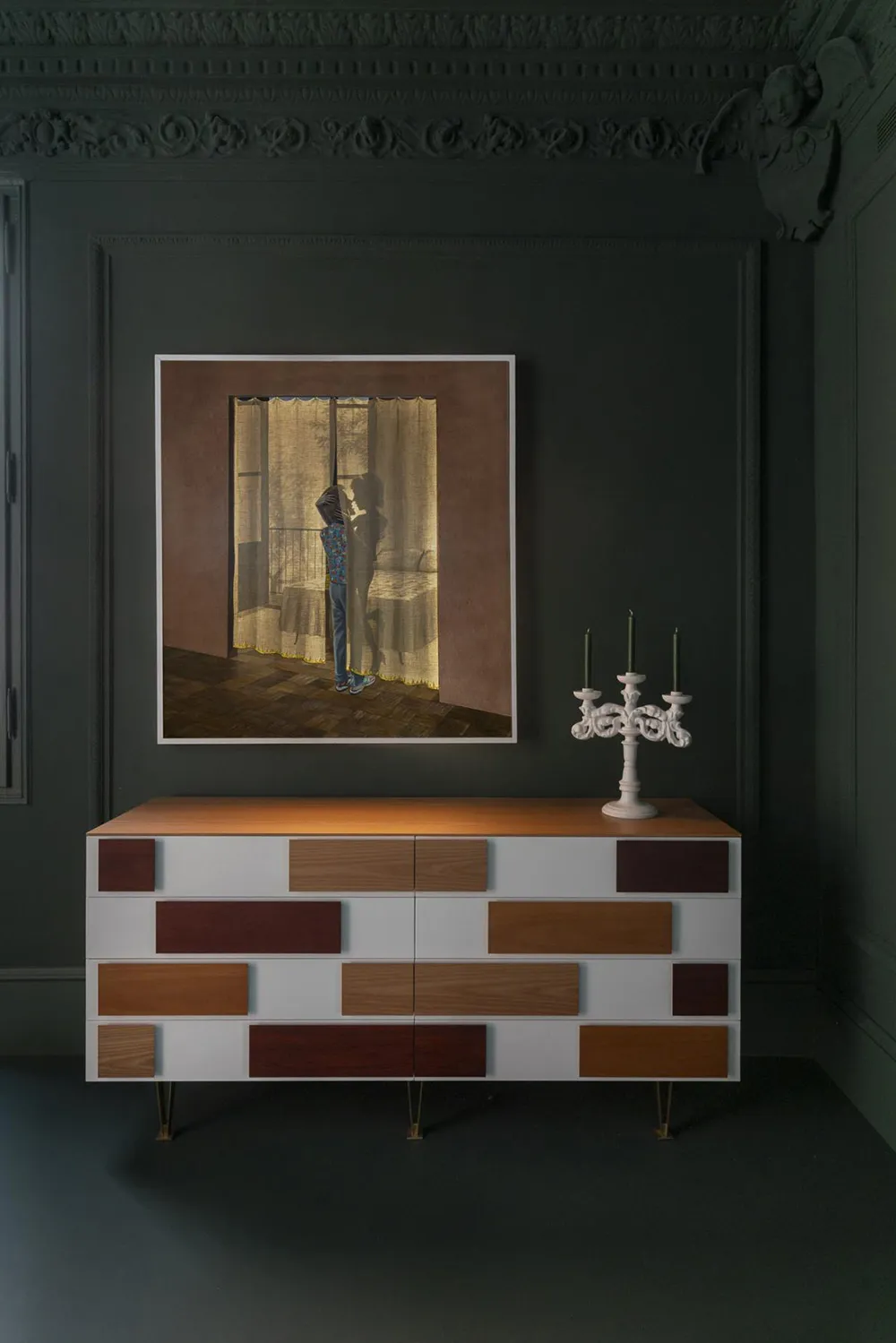 Color Blocks in the Design of a Historical Apartment in Barcelona - Gallery image 6